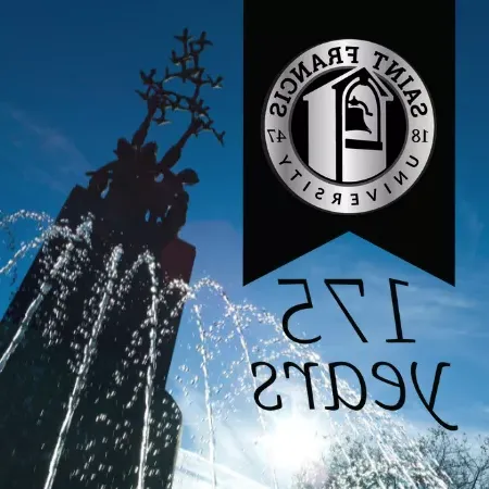 175 ribbon logo over 弗朗西斯 fountain